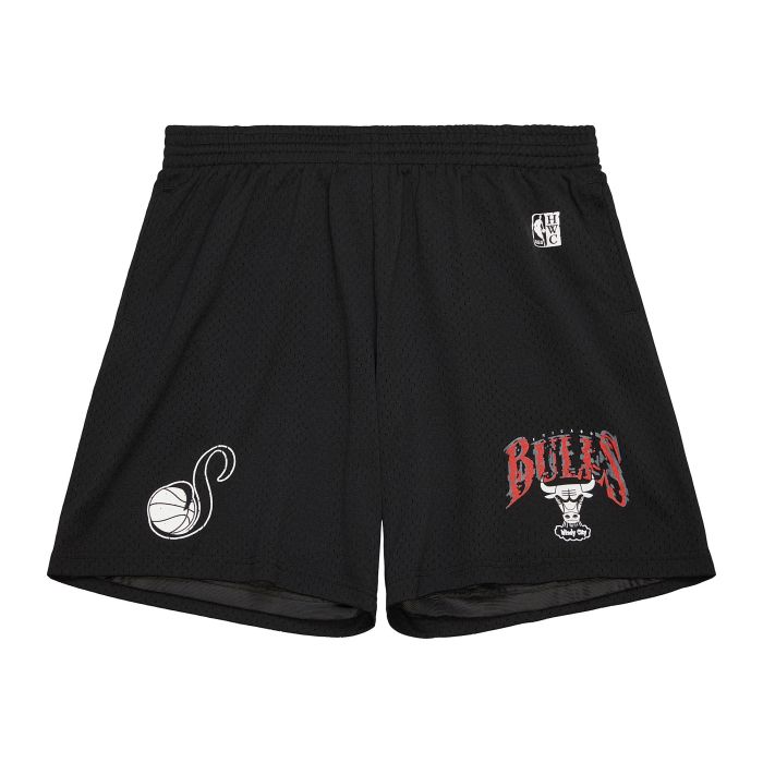 NBA Suga Glitch Shorts Bulls