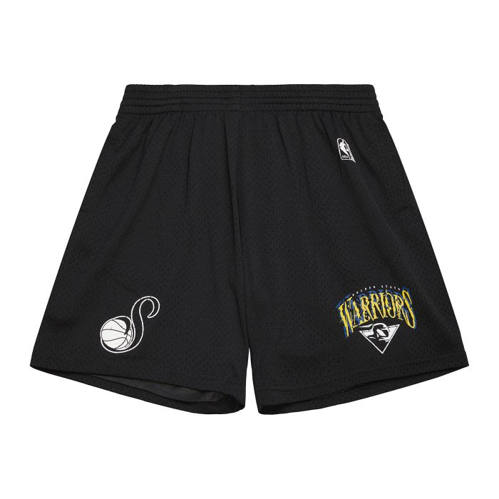 NBA Suga Glitch Shorts Warriors