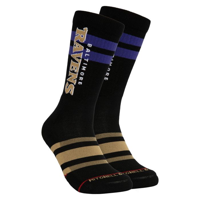 NFL Lateral Crew Socks Ravens