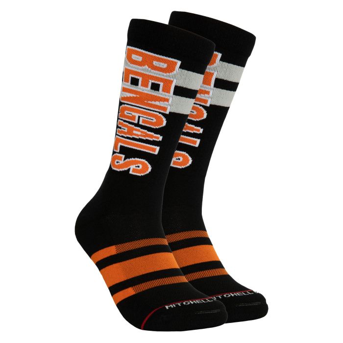 NFL Lateral Crew Socks Bengals