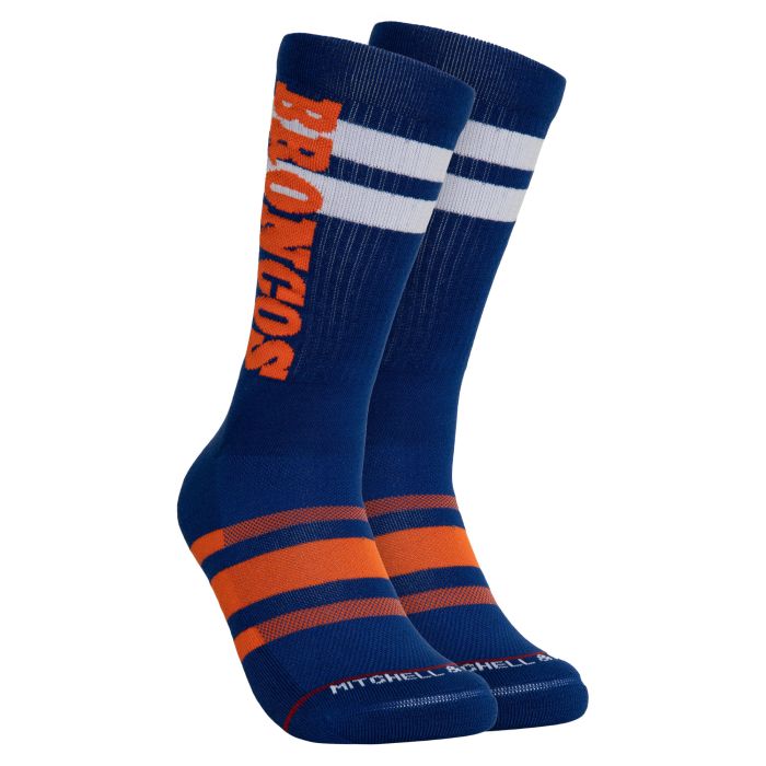 NFL Lateral Crew Socks Broncos