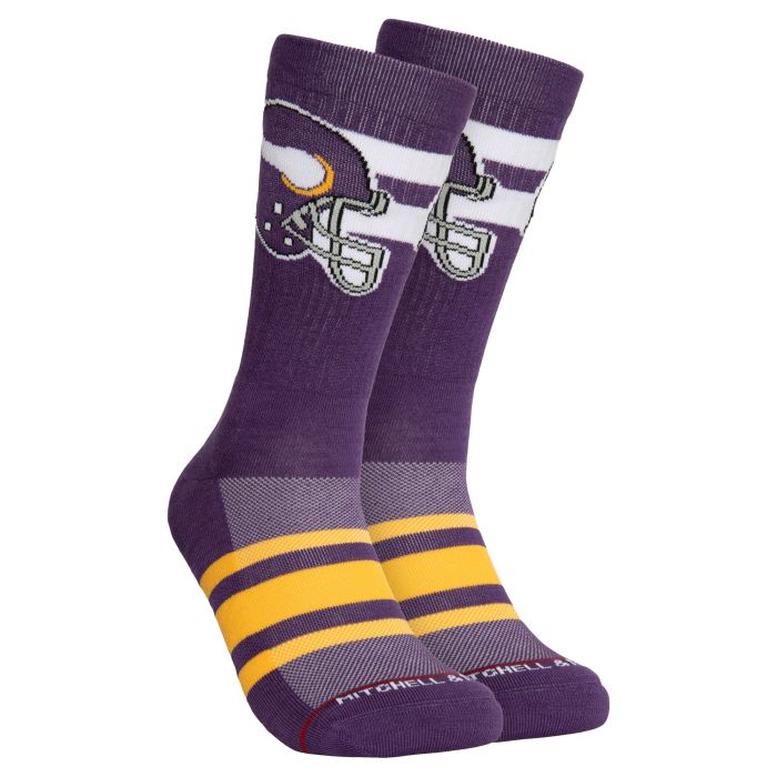 NFL Lateral Crew Socks Vikings