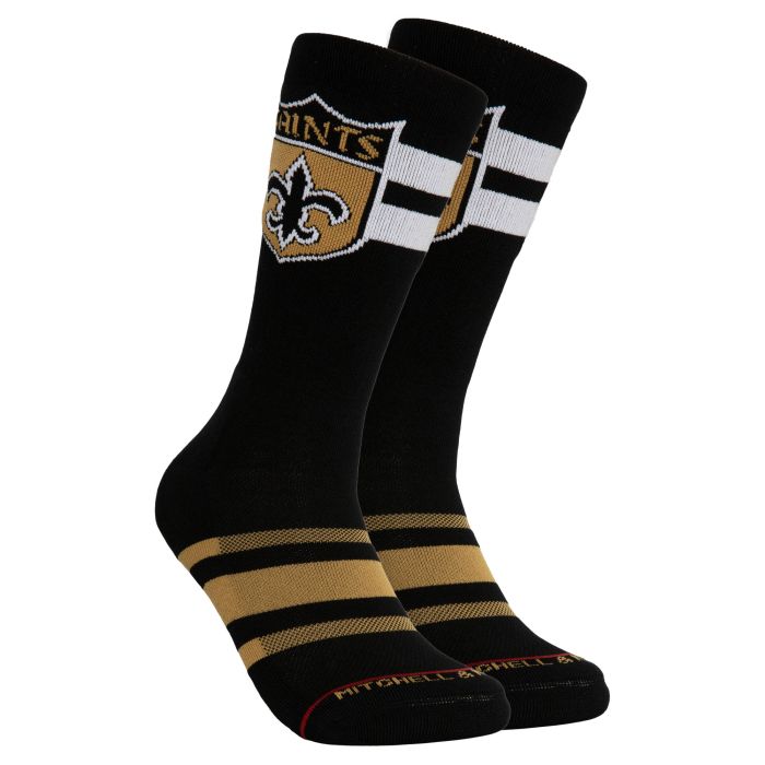 NFL Lateral Crew Socks Saints