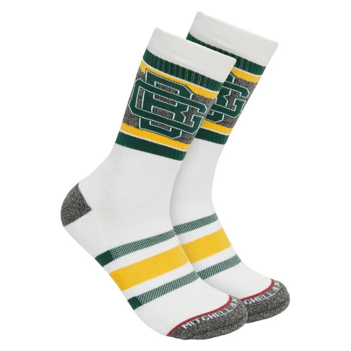 NFL Interception Crew Socks Green Bay Packers