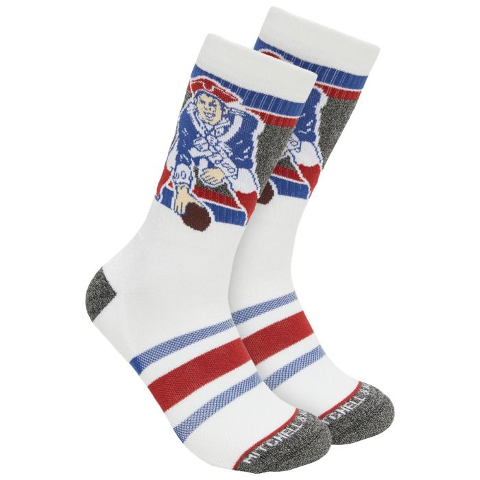 NFL Interception Crew Socks New England Patriots