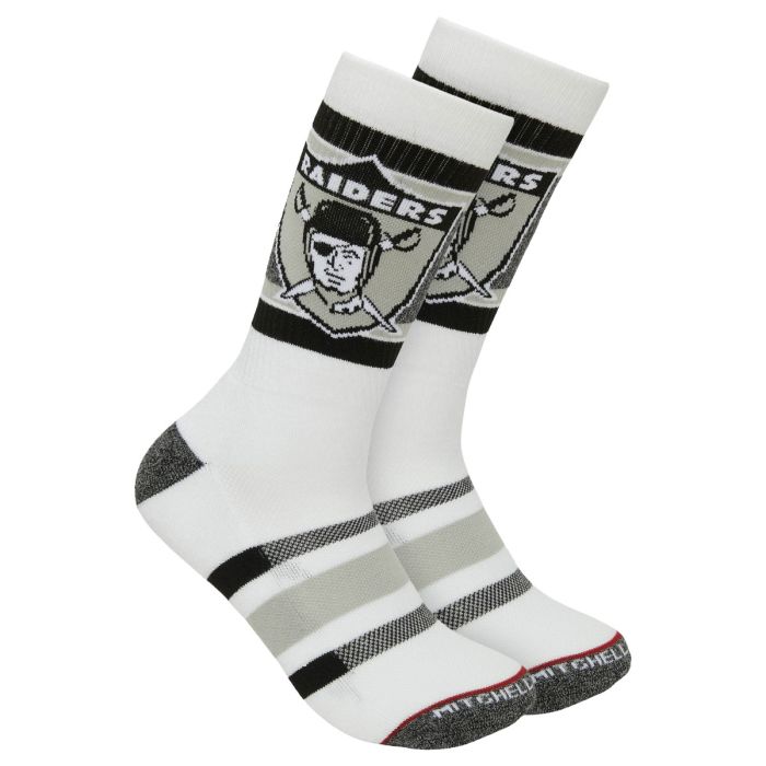 NFL Interception Crew Socks Oakland Raiders