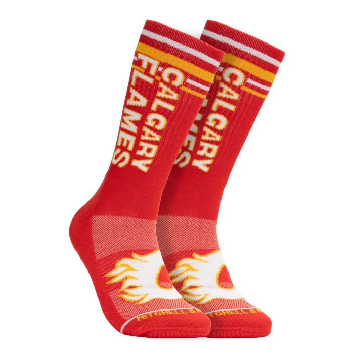 NHL Power Play Crew Socks Calgary Flames