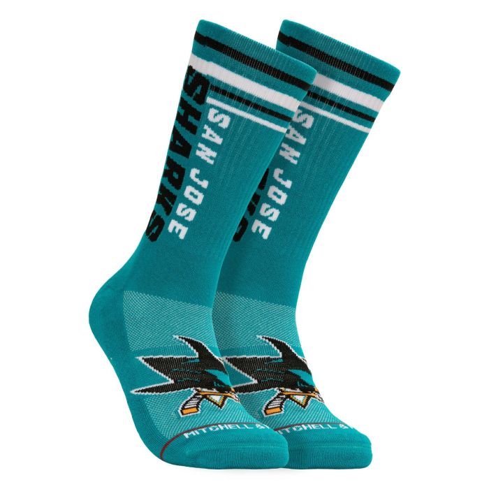 NHL Power Play Crew Socks San Jose Sharks