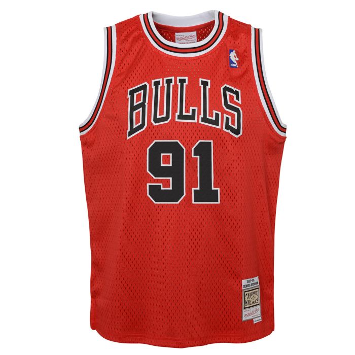 NBA Youth Swingman Jersey Road Chicago Bulls Dennis Rodman