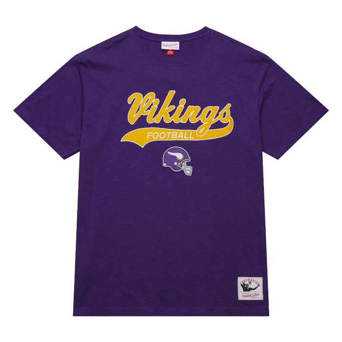 NFL Legendary Slub T-Shirt Vintage Logo Minnesota Vikings