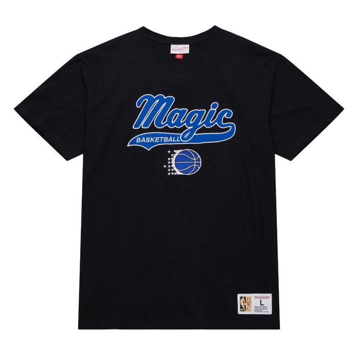 NBA Legendary Slub Short Sleeve T-Shirt Vintage Logo Orlando Magic