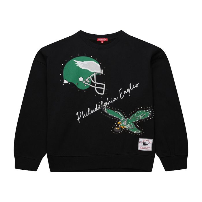 NFL Women s Crew Neck Sweatshirt Philadelphia Eagles