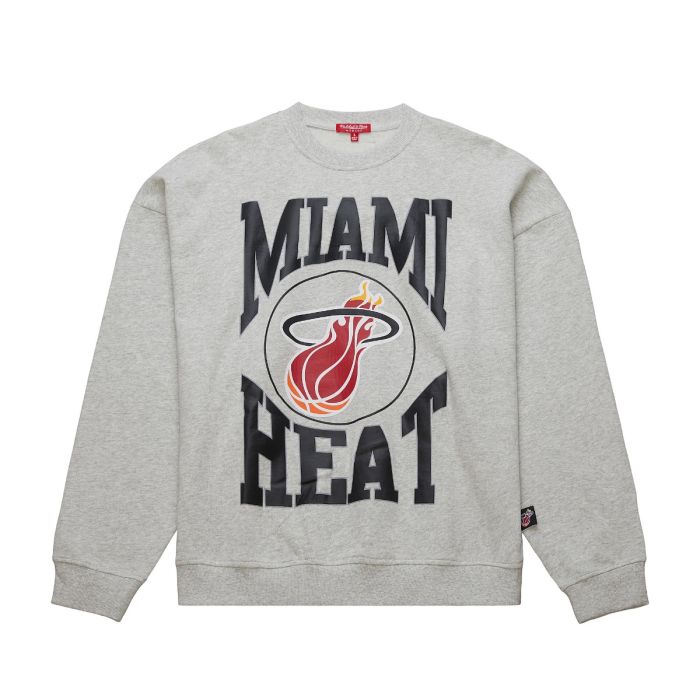 NBA Women's Lightweight Crew Jumper 3.0 Miami Heat