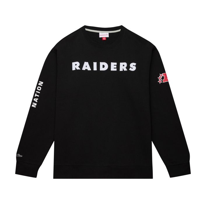 NFL There And Back Fleece Crew Raiders