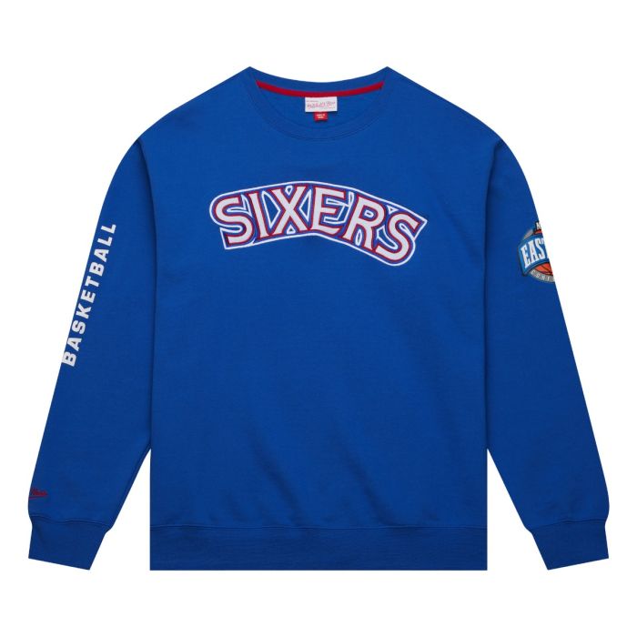 NBA There And Back Fleece Crew Philadelphia 76ers