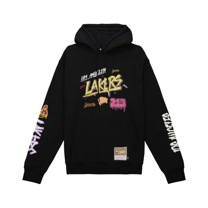 Lakers mitchell cheap and ness hoodie