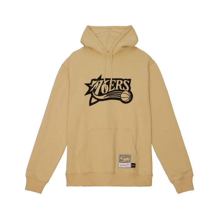 NBA Khaki Black Hoodie 76ers