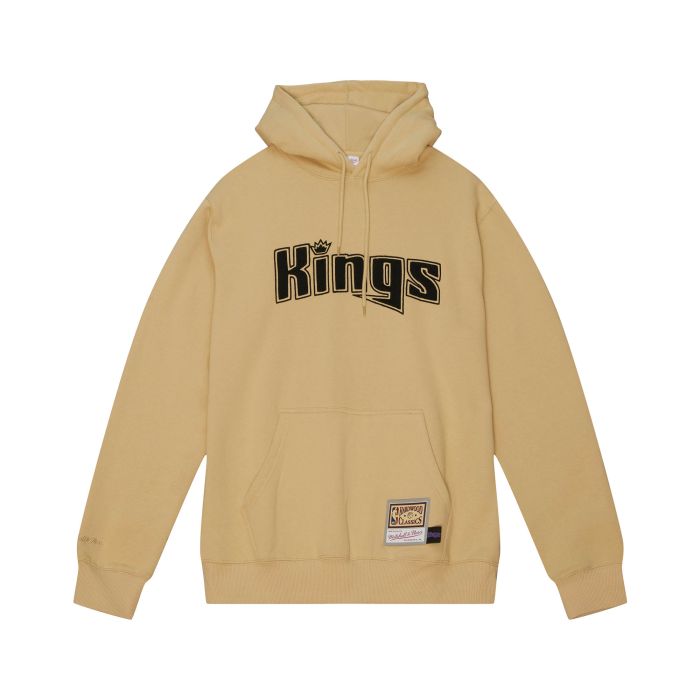 NBA Khaki Black Hoodie Kings