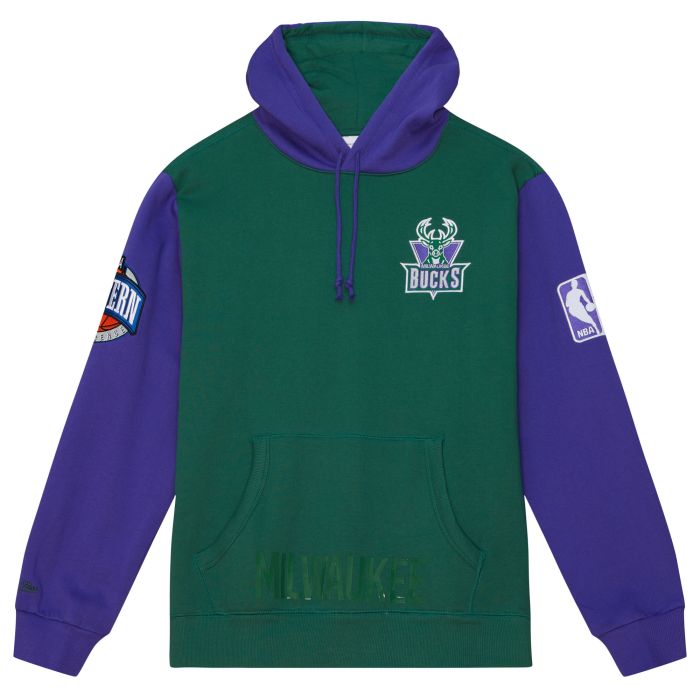 NBA HWC Night Fleece Hoodie Bucks