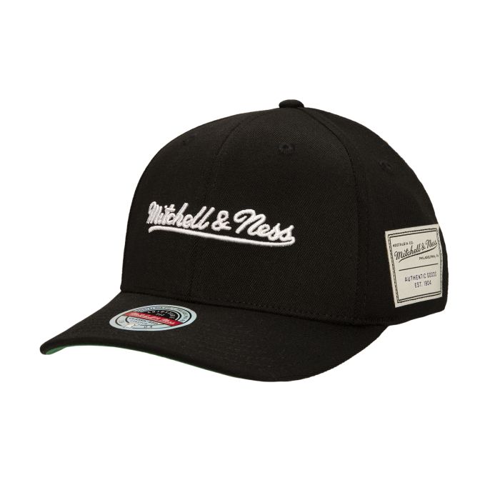 Mitchell & Ness Comfy Core Stretch Snapback Cap Black