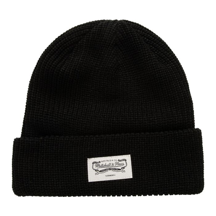 Mitchell & Ness Classic Mark Knit Beanie Hat