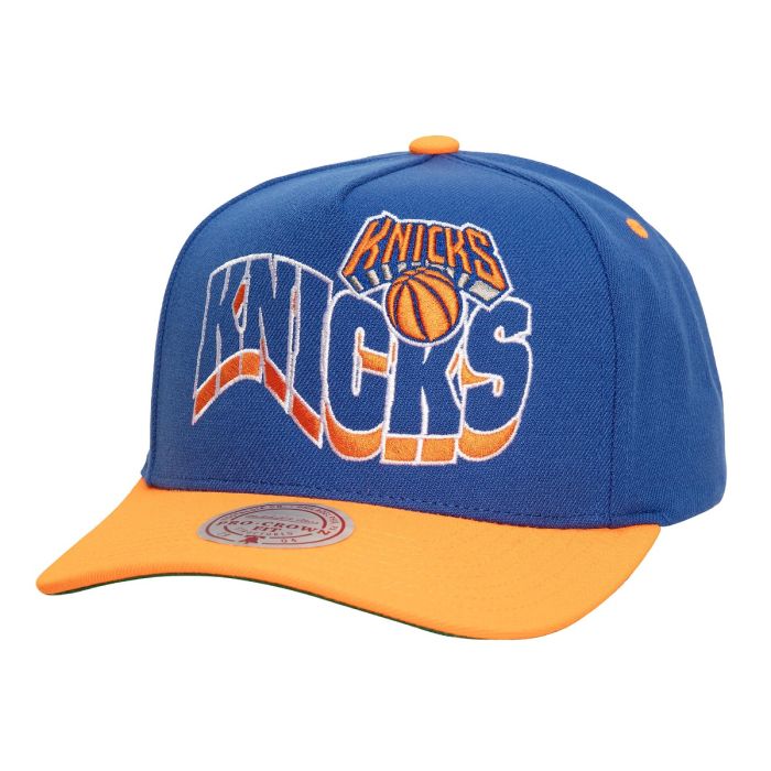 NBA Wavy Pro Snapback Cap New York Knicks