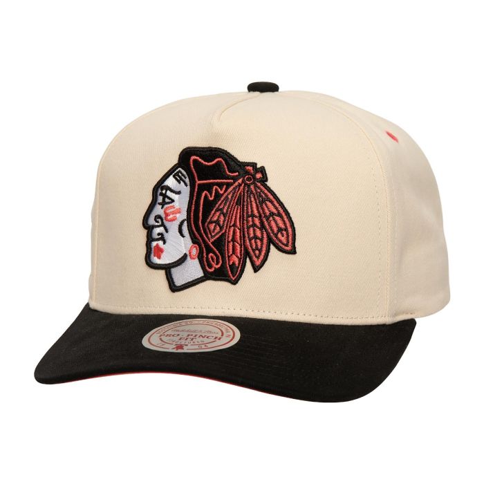 NHL Overspray Pro Snapback Cap Chicago Blackhawks