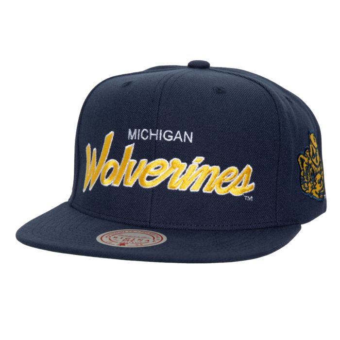 NCAA Just Don Team Snapback Cap V University of Michigan