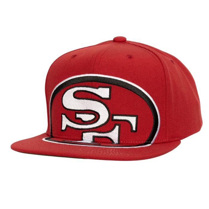 NFL XL Logo Snapback Cap San Francisco 49ers