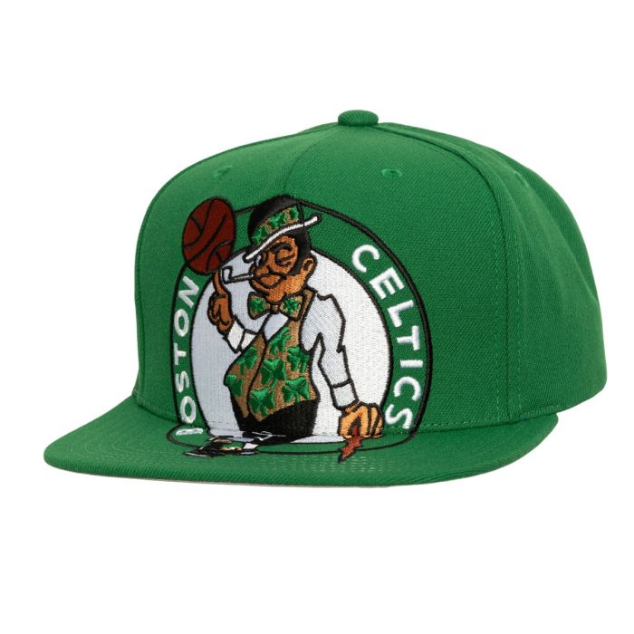 NBA XL Logo Snapback Cap Boston Celtics