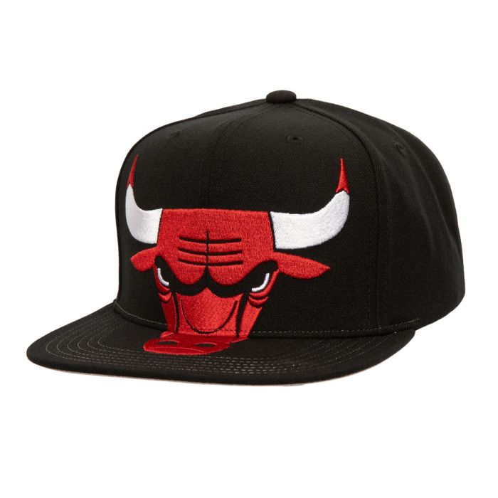 NBA XL Logo Snapback Cap Chicago Bulls