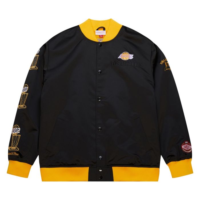 NBA Team OG 3.0 Lightweight Satin Jacket Los Angeles Lakers