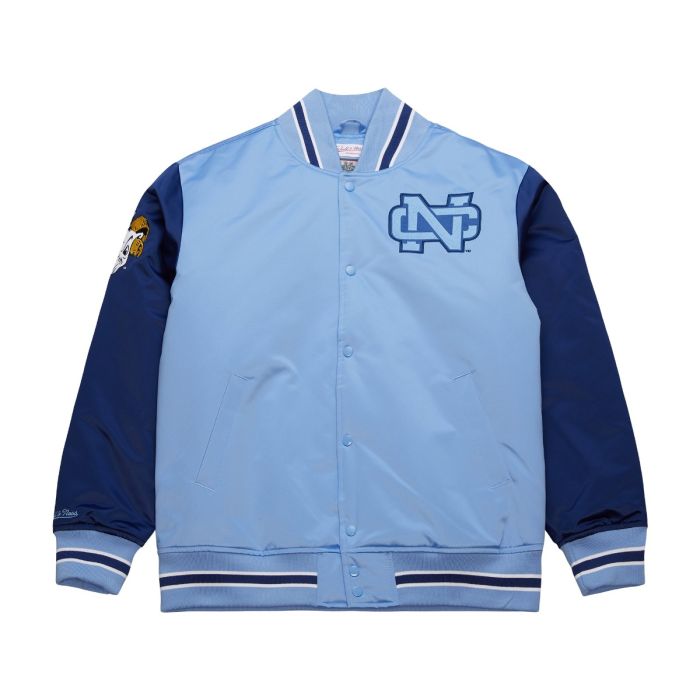 NCAA Primetime Heavyweight Satin Jacket University Of North Carolina