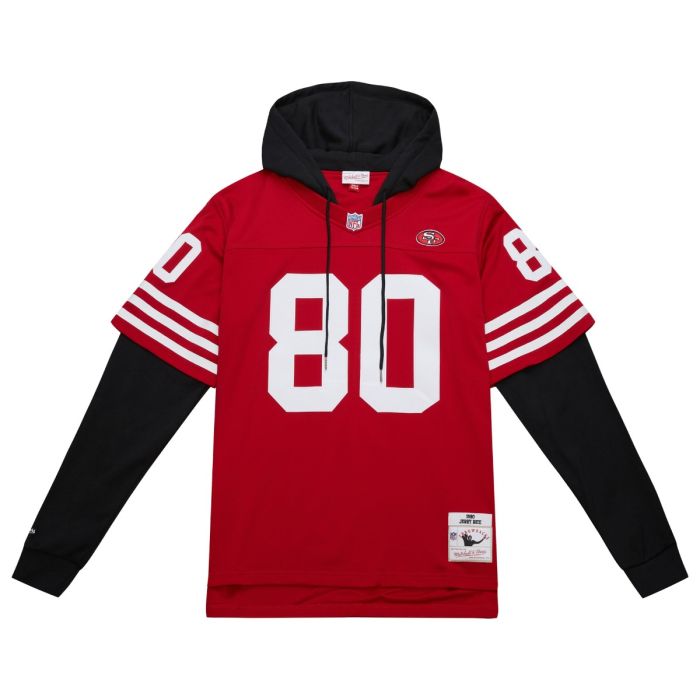 NFL Jersey Hoodie San Francisco 49ers Jerry Rice