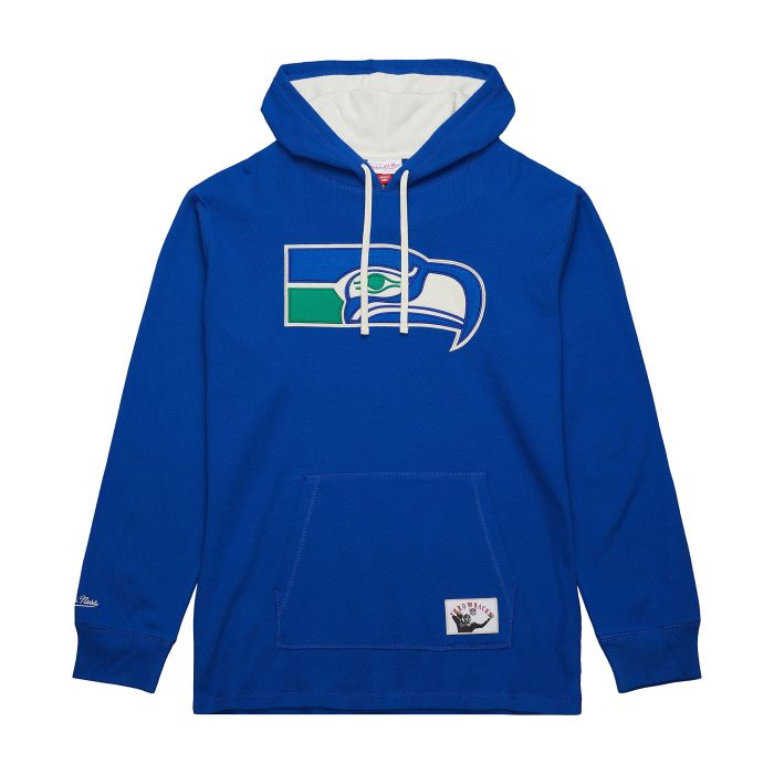 NFL Thermal Lightweight Hoodie Vintage Logo Seattle Seahawks