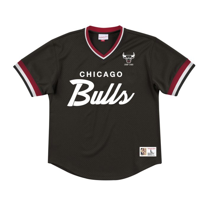 Special Script Mesh V-Neck Chicago Bulls