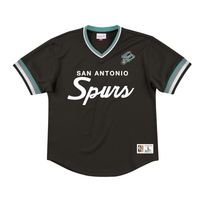 Special Script Mesh V-Neck San Antonio Spurs