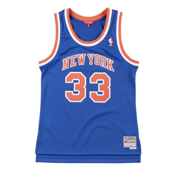 Women's Swingman Jersey New York Knicks 1991-92 Patrick Ewing