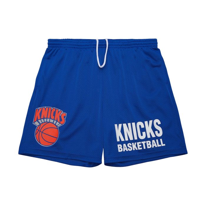 NBA Gameday Mesh 7" Shorts Vintage Logo New York Knicks