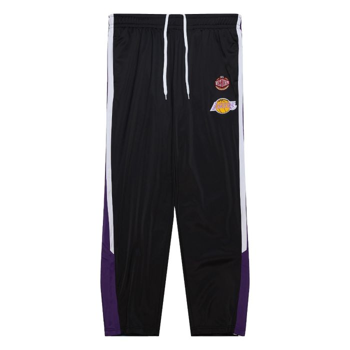 NBA Colour Blocked Track Pants Vintage Logo Los Angeles Lakers