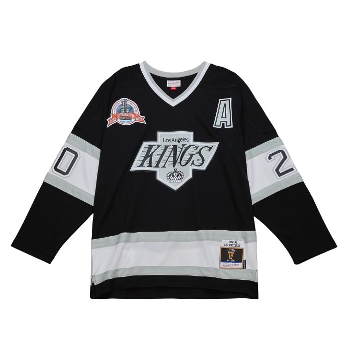 NHL Blue Line Jersey Los Angeles Kings Home Luc Robitaille 1992