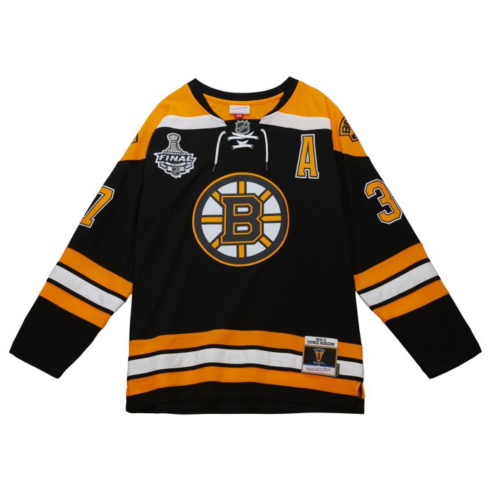 Blue Line Patrice Bergeron Boston Bruins 2010 Jersey