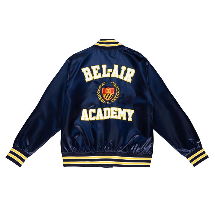 M&N x Bel-Air newest Satin Jacket