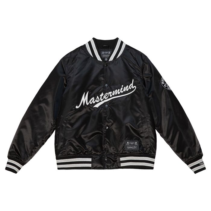 Mitchell & Ness X Mastermind Satin Jacket