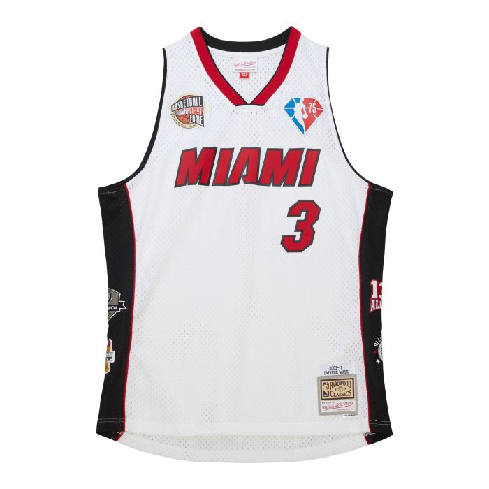 NBA HOF Swingman Jersey Miami Heat Dwyane Wade