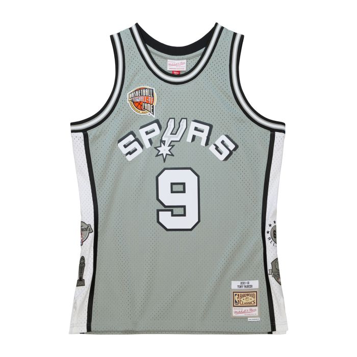 NBA HOF Swingman Jersey Spurs Tony Parker