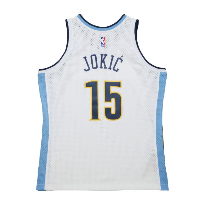 Nikola Jokic Denver Nuggets White authentic City Edition Finals jersey #15 size 48 Medium