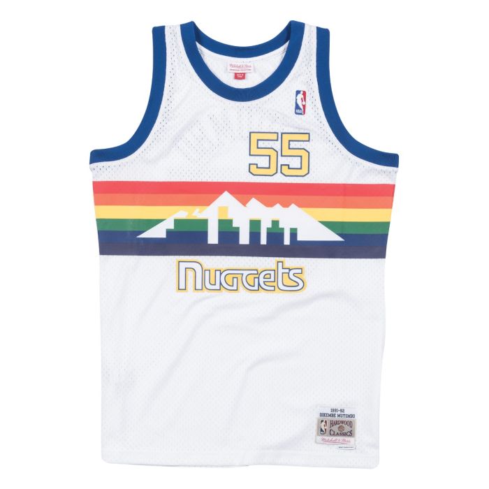 NBA Swingman Jersey Denver Nuggets Dikembe Mutombo 1991-92