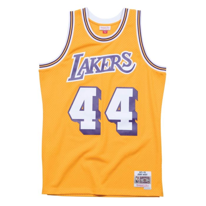 NBA Swingman Jersey Los Angeles Lakers Jerry West 1971-72