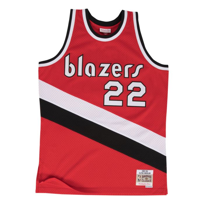 NBA Swingman Jersey Portland Trail Blazers Clyde Drexler 1983-84